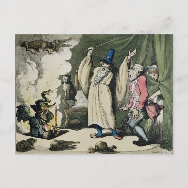 Postal Humbugging o Raising the Devil, 1800 (Anverso)
