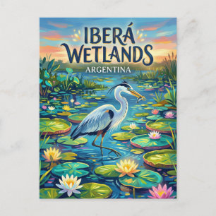 Postal Humedales del Iberá Argentina