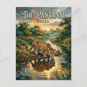 Postal Humedales del Pantanal Brasil