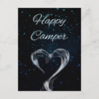 humo de amor de campista feliz