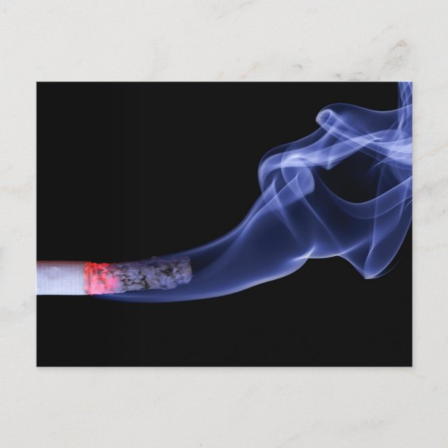 Postal Humo de cigarrillos (Anverso)