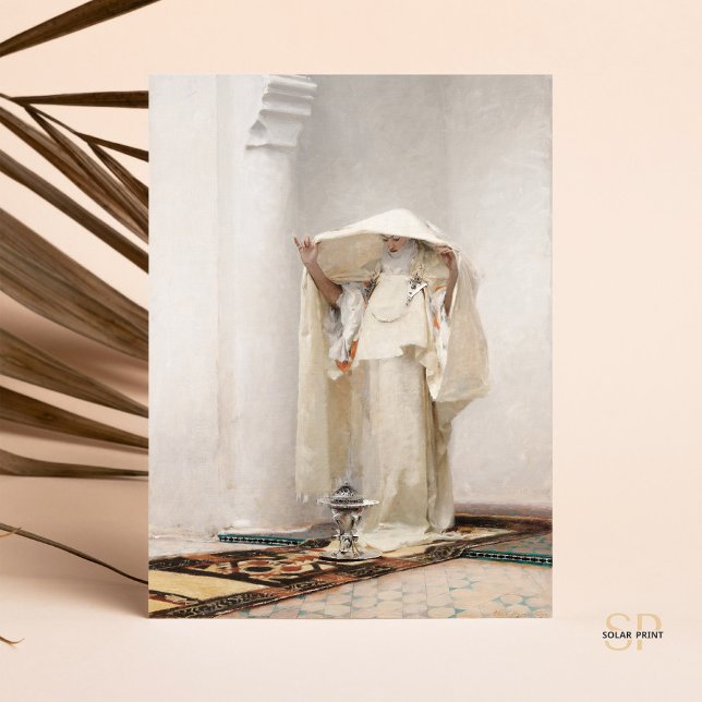 Postal Humo de sargenta de John Singer en la pintura de A (Subido por el creador)