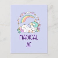 Humor - AF mágico. Unicornio, arcoiris y estufas