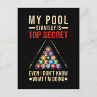 Humor de billar jugador divertido de bola 8