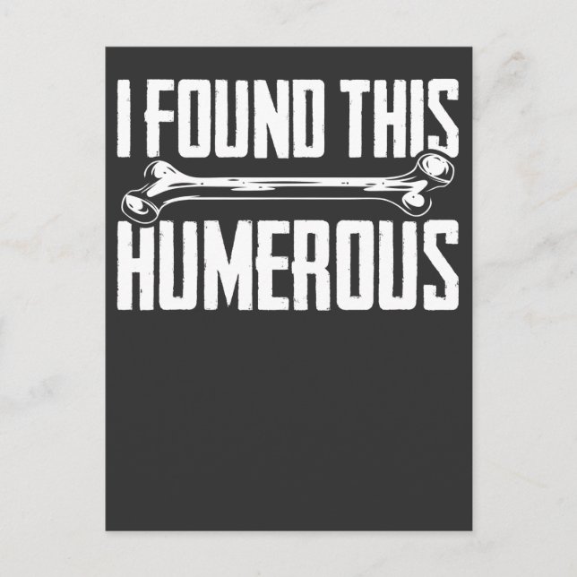 Postal Humor de cirujanos ortopédicos Ortopédicos (Anverso)