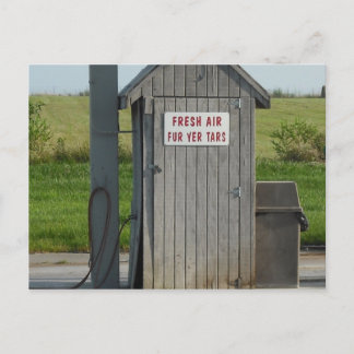 Postal Humor de la gasolinera