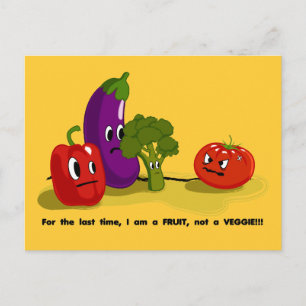 Postal Humor de tomate