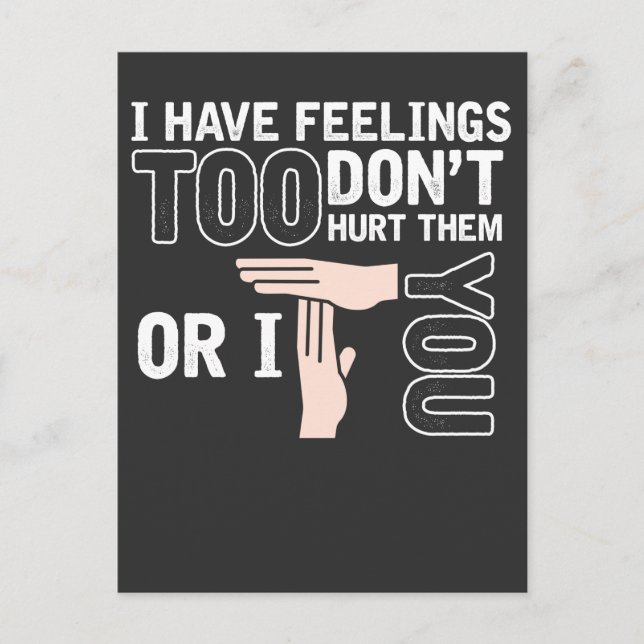 Postal Humor de un árbitro de baloncesto gracioso (Anverso)