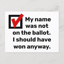 Postal Humor electoral 2024