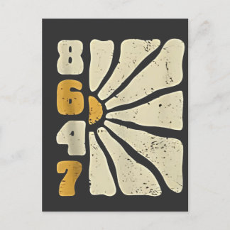 Postal Humor floral gracioso contra Trump