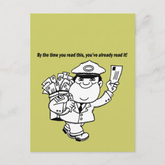 Postal Humor Mailman - Para El Momento En Que Lees Esto..