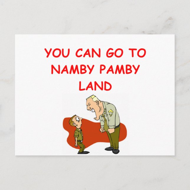 Postal humor militar (Anverso)