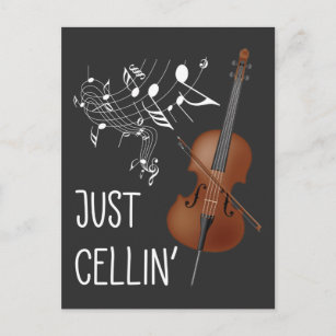 Postal Humor violoncello de Cello String Instrumental