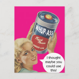 Postal humorística vintage