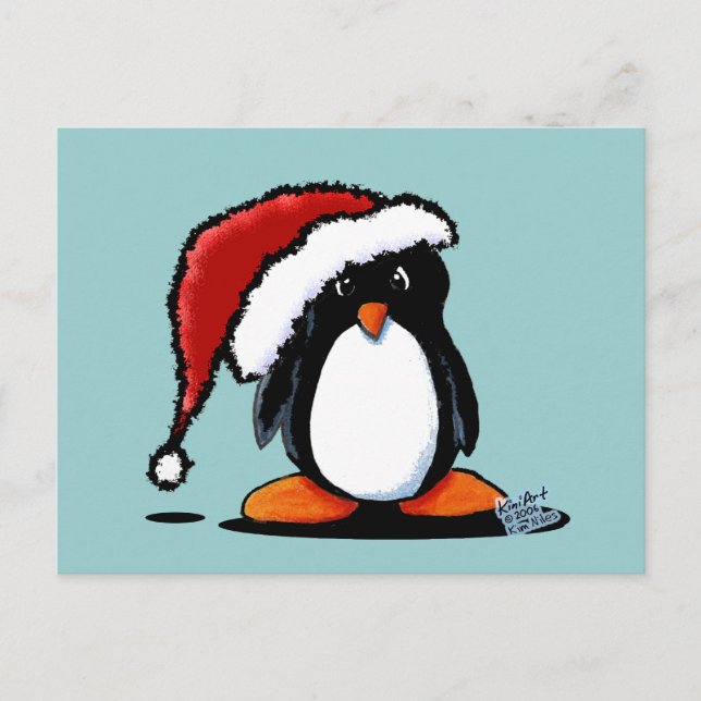 Postal Humphrey Penguin (Anverso)