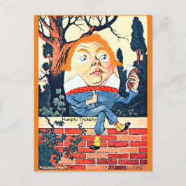 Postal Humpty Dumpty Donald Trump alteró la tormenta vint