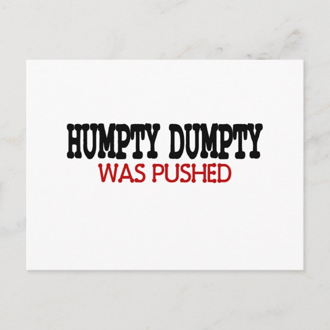 Postal Humpty Dumpty Funny (Anverso)