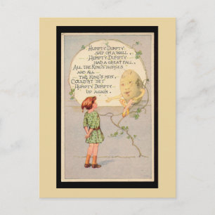 Postal Humpty Dumpty Nursery Rhyme