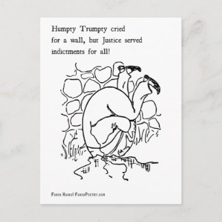 Postal Humpty Trumpty Postcard