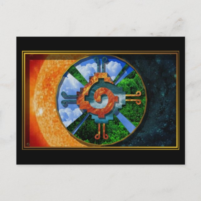 Postal Hunab Ku (Anverso)