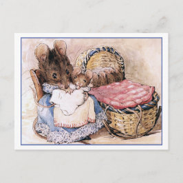 Postal Hunca Munca y sus bebés por Beatrix Potter