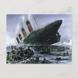 Postal Hundimiento de RMS Titanic