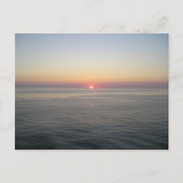 Postal Hundimiento del Sol (Anverso)
