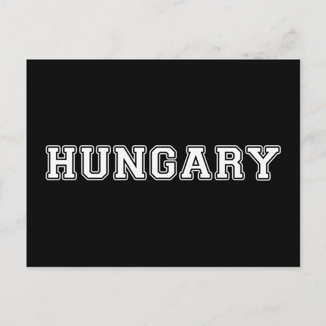 Postal Hungría (Anverso)