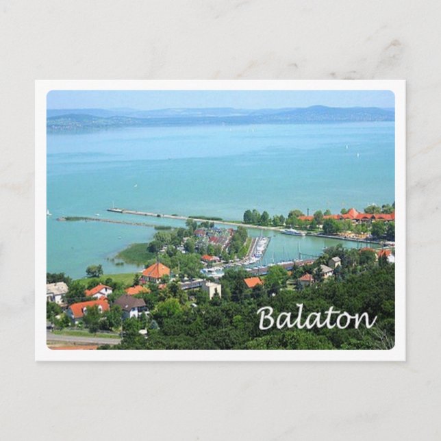 Postal Hungría - Balaton - (Anverso)