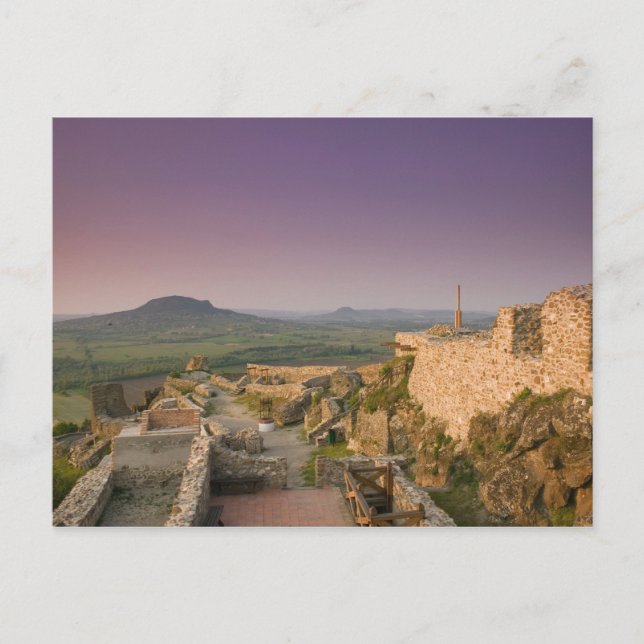 Postal HUNGRÍA, región del Lago Balaton, SZIGLIGET: (Anverso)