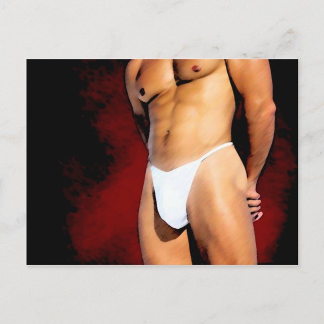 Postal Hunk (Anverso)