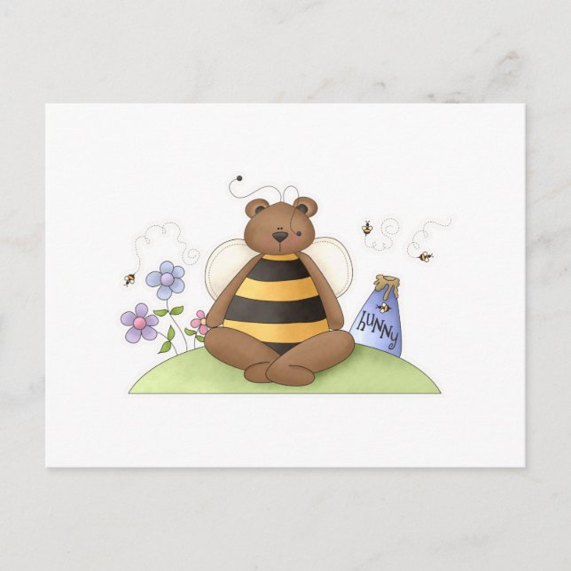 Postal Hunny Bear (Anverso)