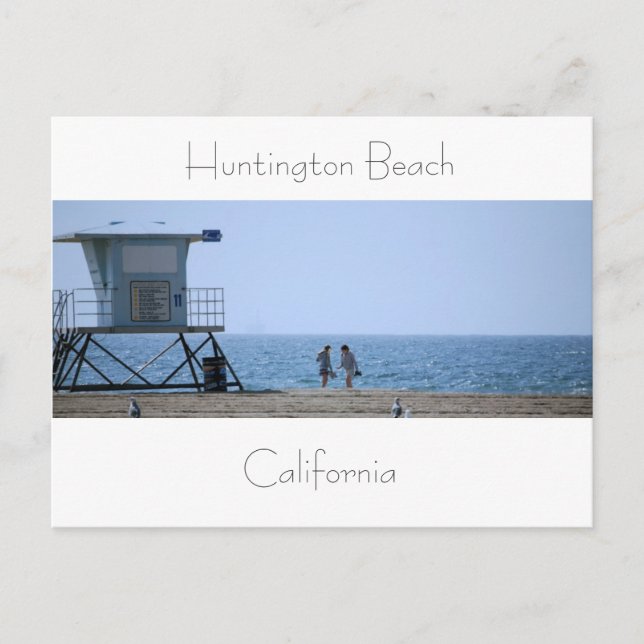 Postal Huntington Beach (Anverso)