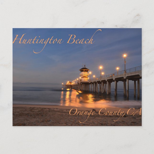 Postal Huntington Beach California (Anverso)