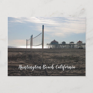 Postal Huntington Beach, California Postcard