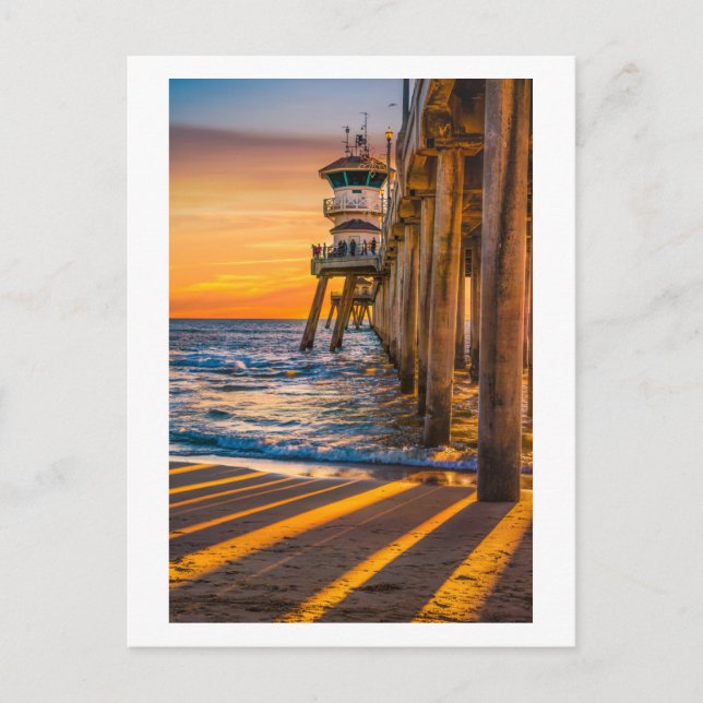 Postal Huntington Beach Pier (Anverso)