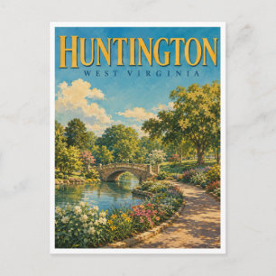 Postal Huntington West Virginia Ritter Park GeoSaga