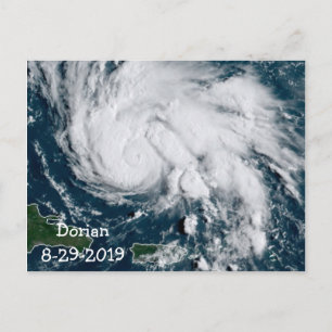 Postal Huracán Dorian 8-29-2019