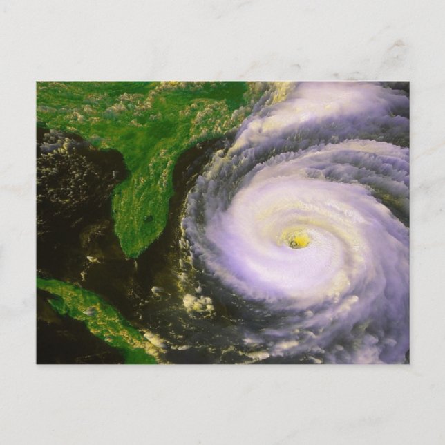 Postal Huracán Fran, septiembre de 1996 (Anverso)