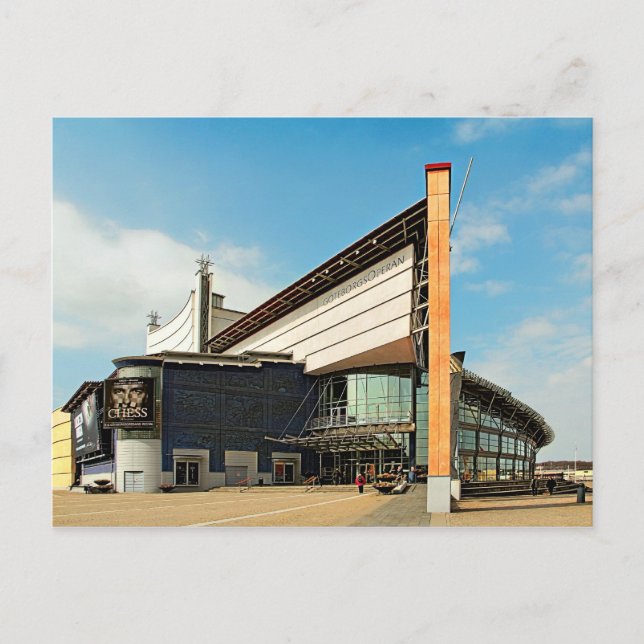 Postal Huset de ópera de Göteborg (Anverso)