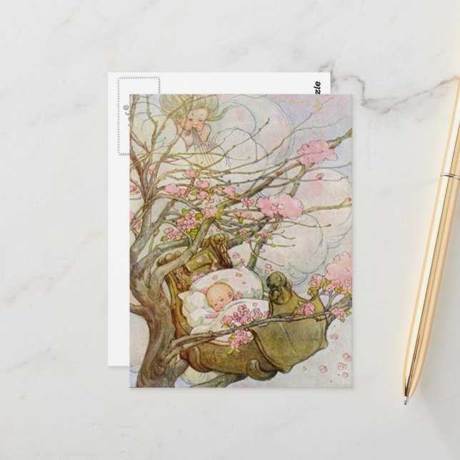 Postal Hush-A-Bye-Baby (Anverso/Reverso In Situ)