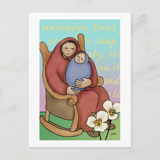 Postal Hushabye Mama (Anverso)
