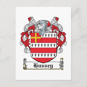 Postal Hussey Family Crest