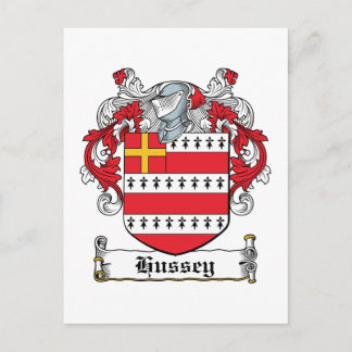 Postal Hussey Family Crest