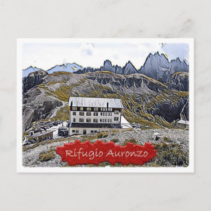 Postal Hut alpino Auronzo - Dolomiti -