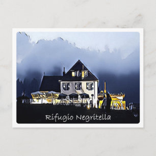 Postal Hut alpino Negritella - Dolomiti -