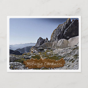 Postal - Hut alpino Rifugio Giosue CaræDolomiti