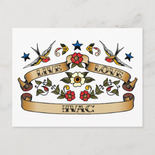 Postal HVAC de amor vivo