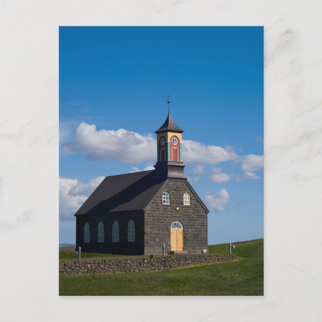 Postal Hvalsneskirkja (Anverso)