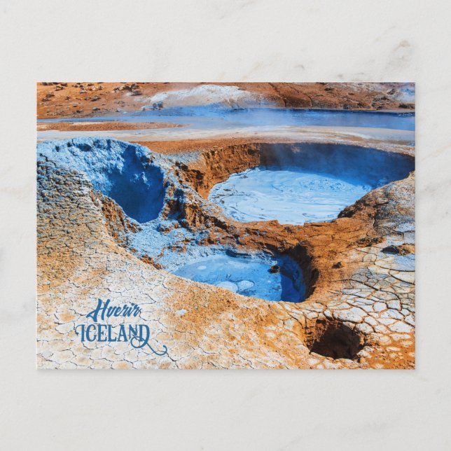 Postal Hverir, Islandia (Anverso)